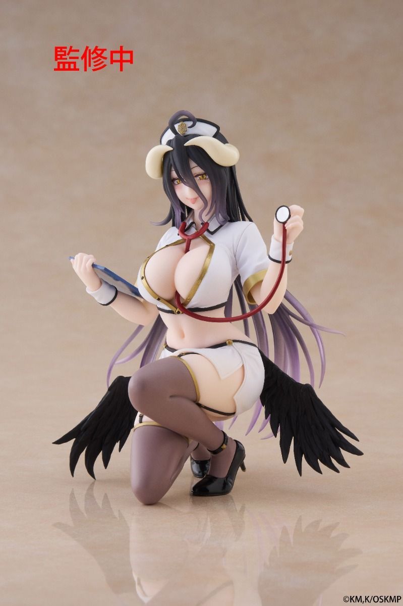 Albedo Nurse Ver. Desktop Cute Figure