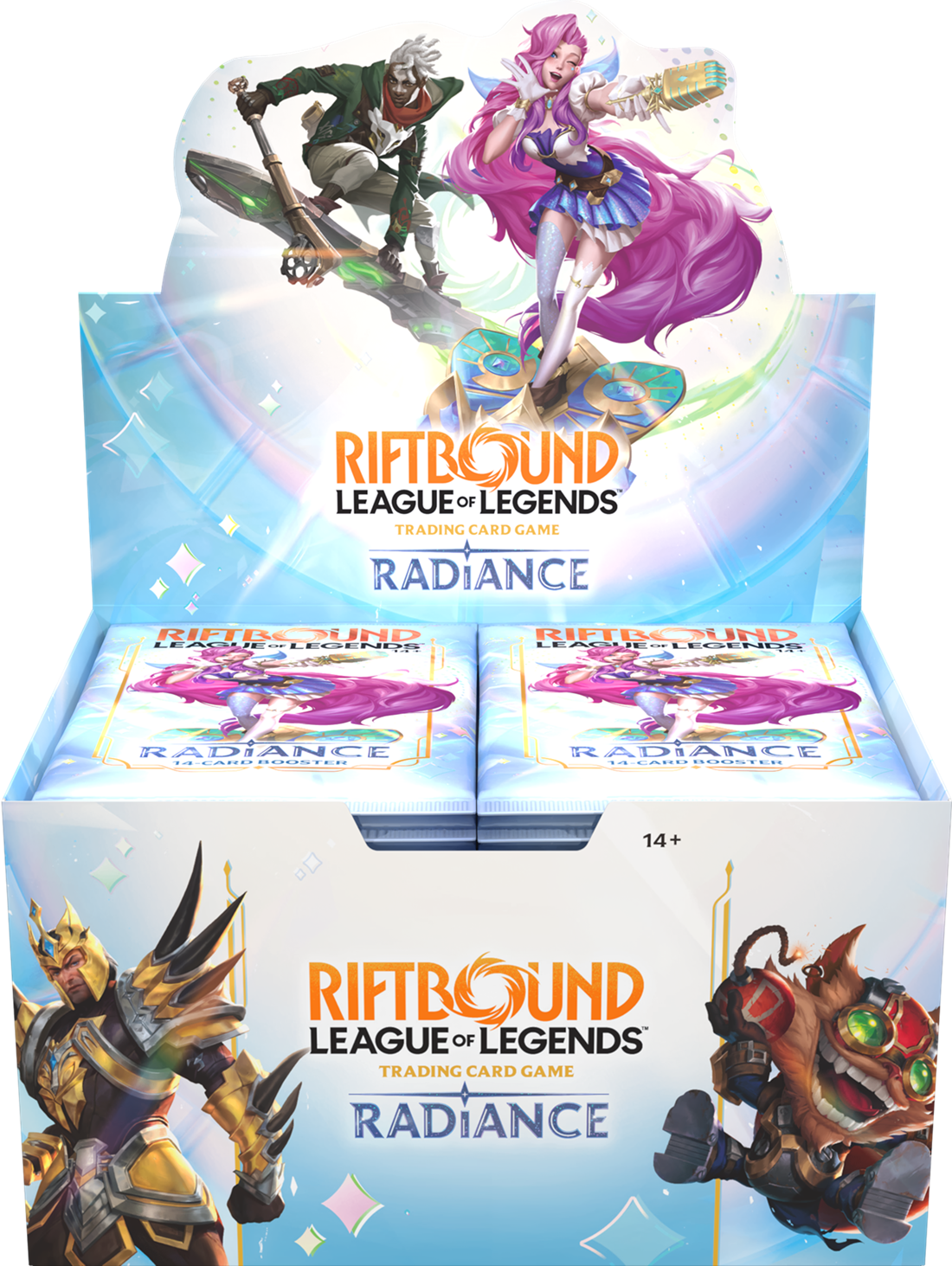 RIFTBOUND LEAGUE OF LEGENDS TCG RADIANCE BOOSTER DISPLAY (PRE-ORDER)