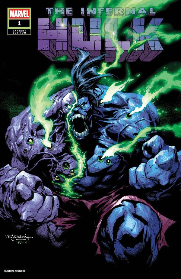 Infernal Hulk #1 Stephen Segovia Variant