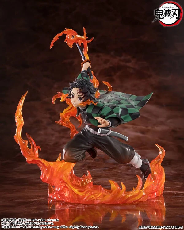 TANJIRO KAMADO KYOJURO RENGOKU'S SWORD GUARD ver. "Demon Slayer: Kimetsu no Yaiba", TAMASHII NATIONS FiguartsZERO
