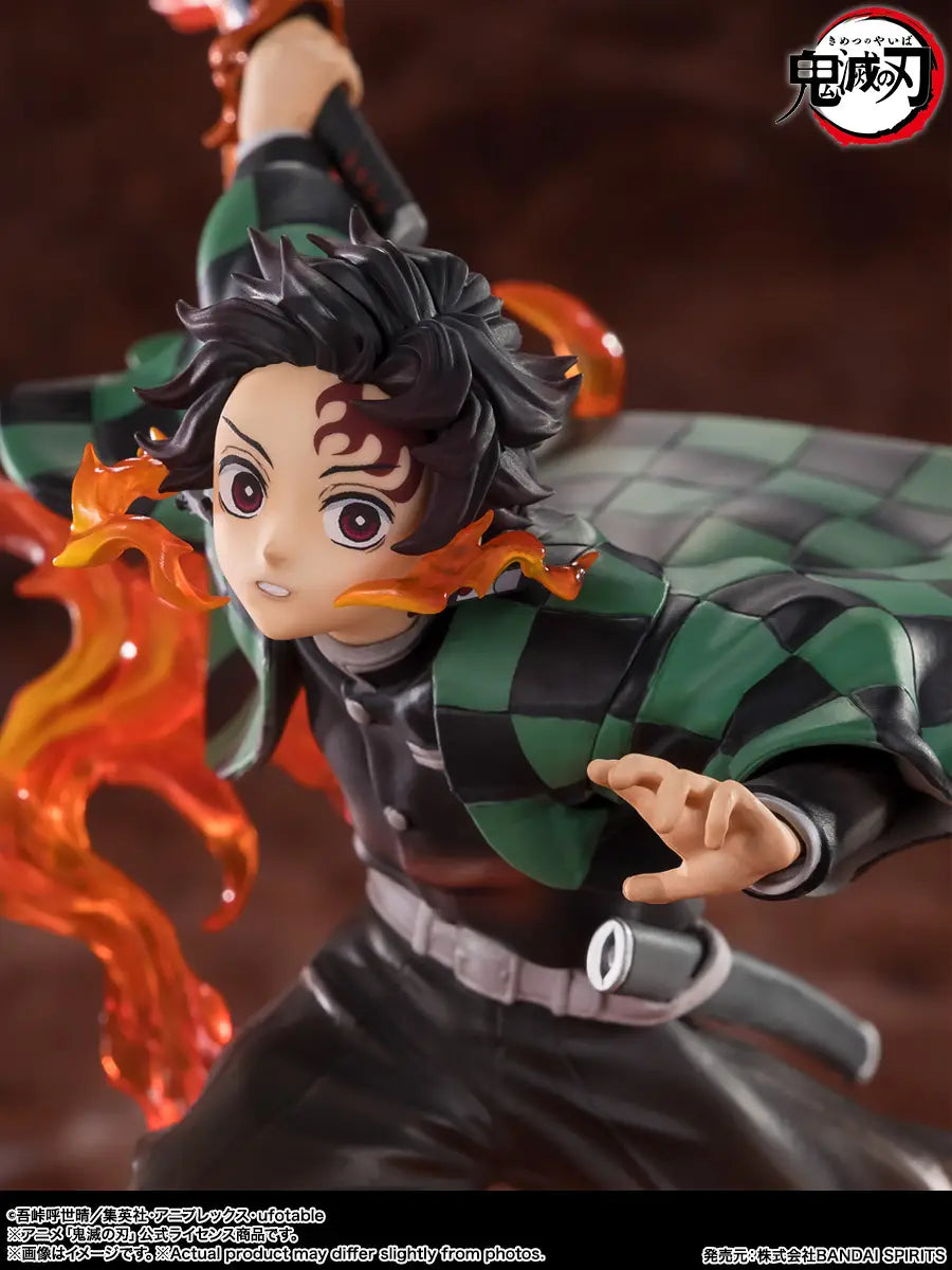 FiguartsZERO Tanjiro Kamado Rengoku Tsuba ver.