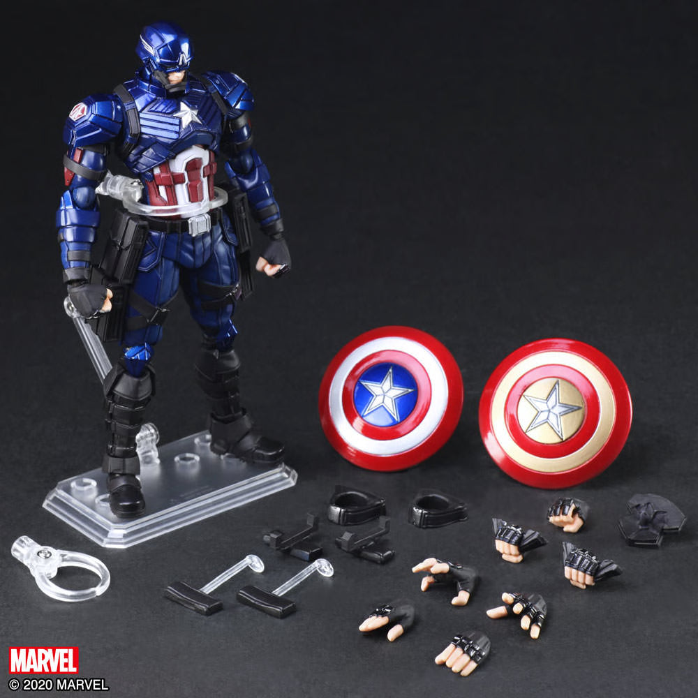 Variant Bring Arts - Marvel Universe Captain America Action Figure
