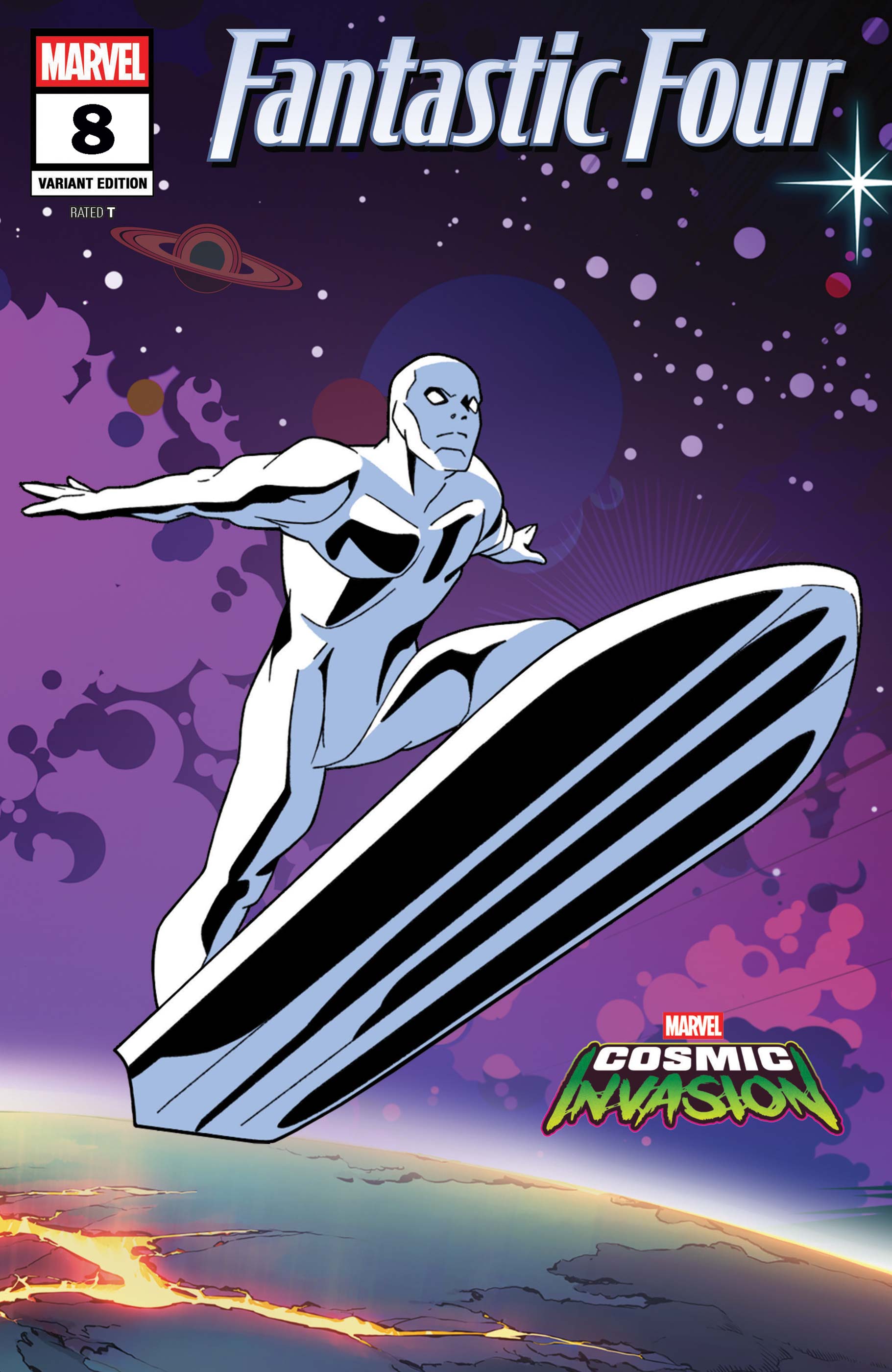 Fantastic Four #8 Marvel Cosmic Invasion Variant