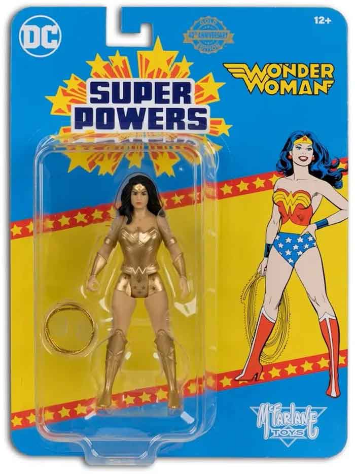 DC Super Powers Wonder Woman - Gold