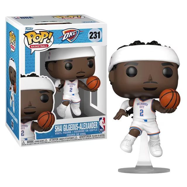 Pop! Basketball: NBA Oklahoma City Thunder Shai Gilgeous-Alexander (Home) Vinyl Figure