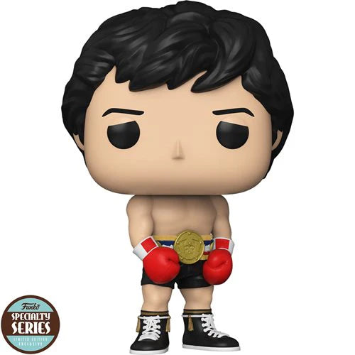 Pop! Movie: Rocky Balboa 45th with Gold Belt (Funko Specialty Series) Vinyl Figure