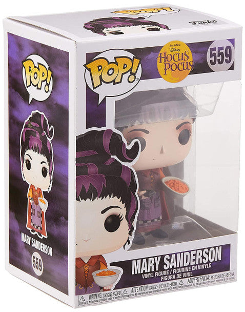 Pop! Disney Hocus Pocus Mary Sanderson with Cheese Puffs Vinyl Figure