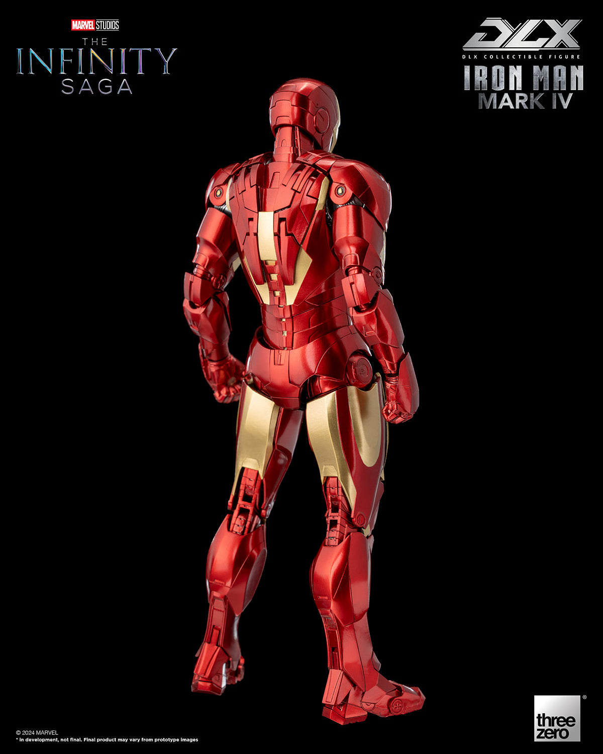 Marvel Infinity Saga Deluxe Iron Man Mk4 Action Figure