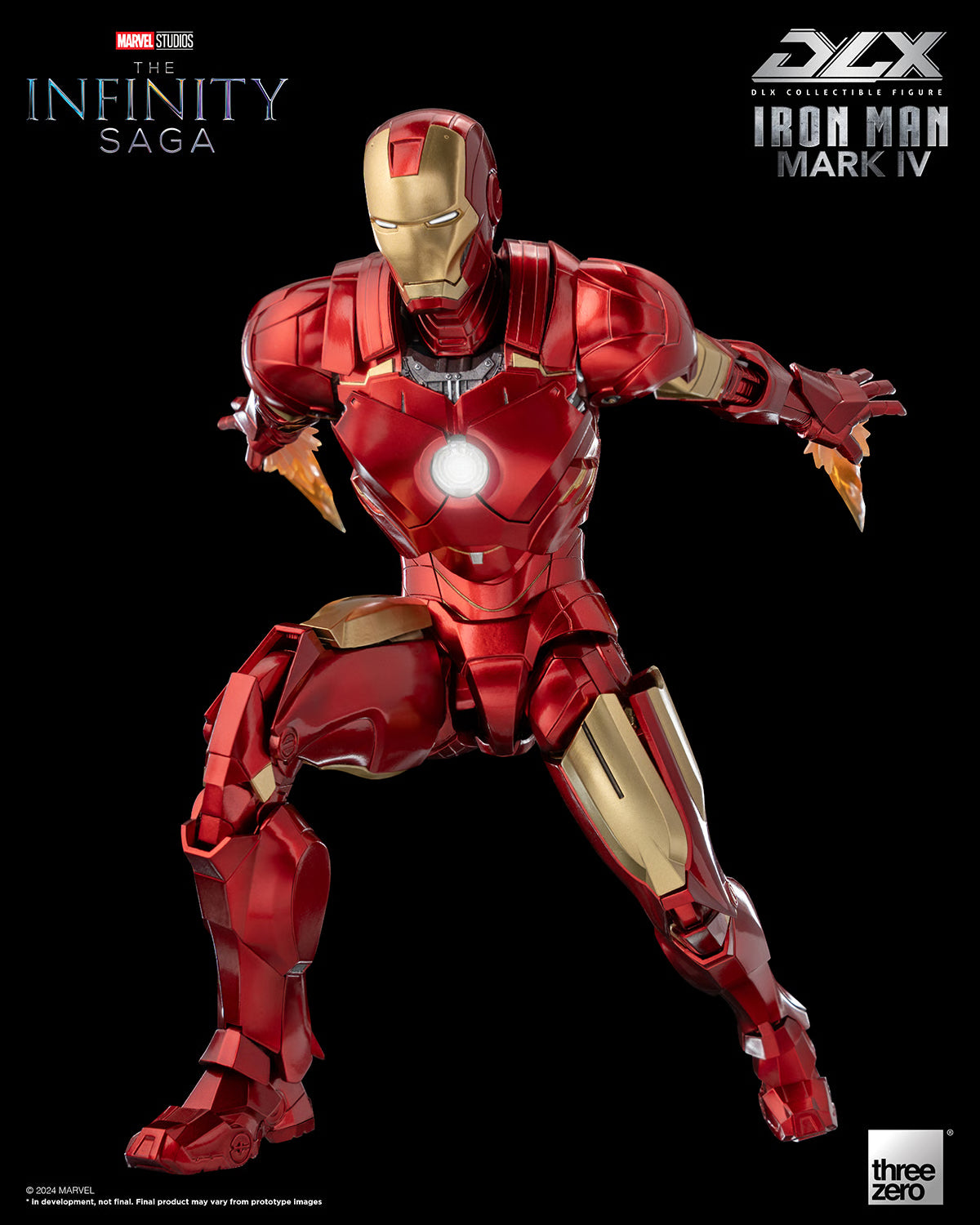 Marvel Infinity Saga Deluxe Iron Man Mk4 Action Figure