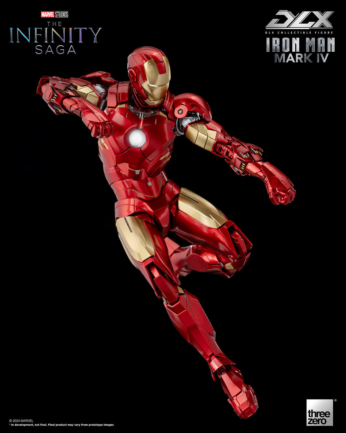 Marvel Infinity Saga Deluxe Iron Man Mk4 Action Figure