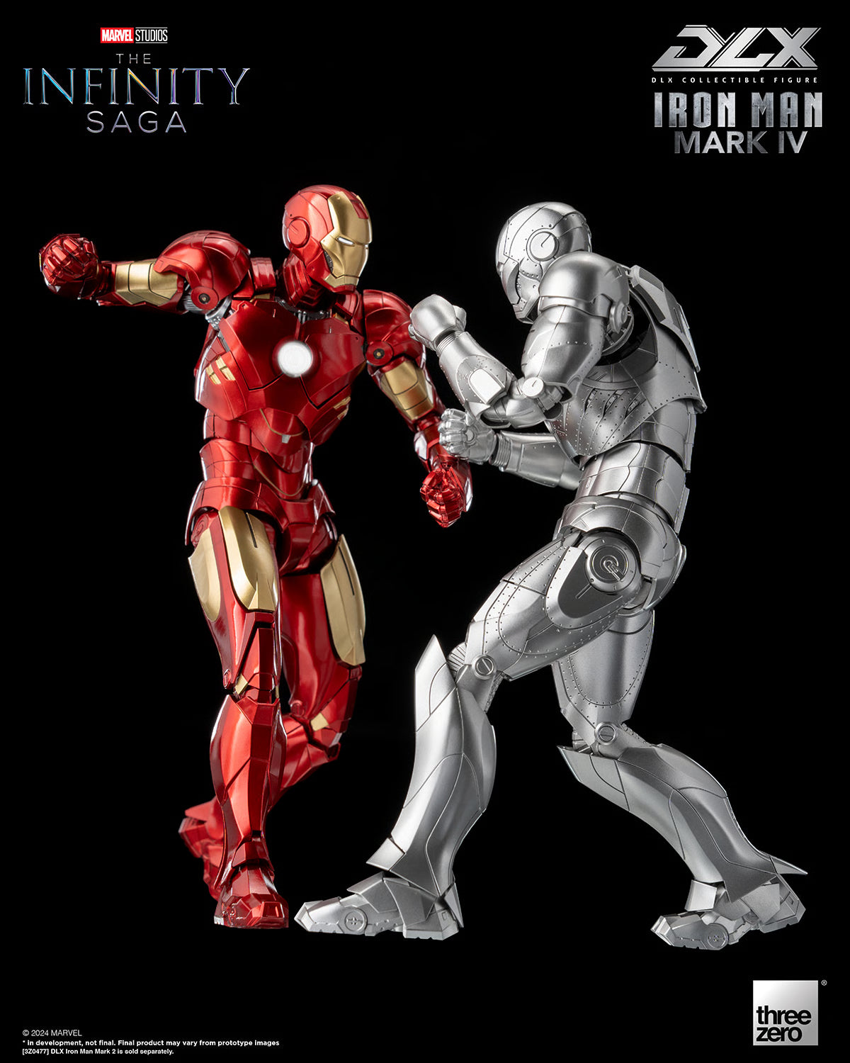 Marvel Infinity Saga Deluxe Iron Man Mk4 Action Figure