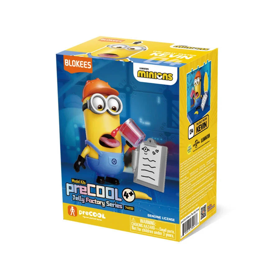 Blokees Minions: Precool Jelly Factory Series - Jelly Taster Kevin Model Kit