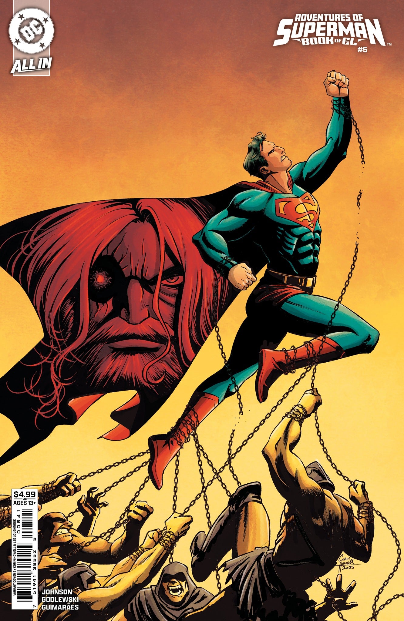 Adventures Of Superman Book Of El #5 (Of 12) Cover D Corin Howel Card Stock Variant