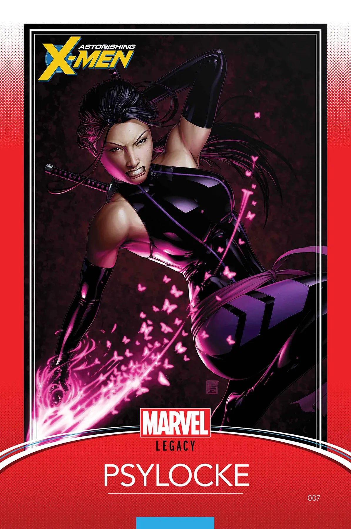 Astonishing X-Men #7 Christopher Trading Card Variant Leg