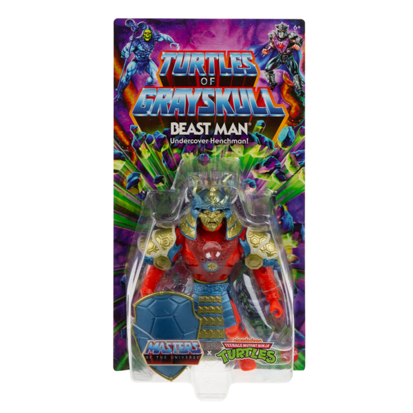 Masters Of The Universe Origins Turtles Of Grayskull Beast Man Action Figure