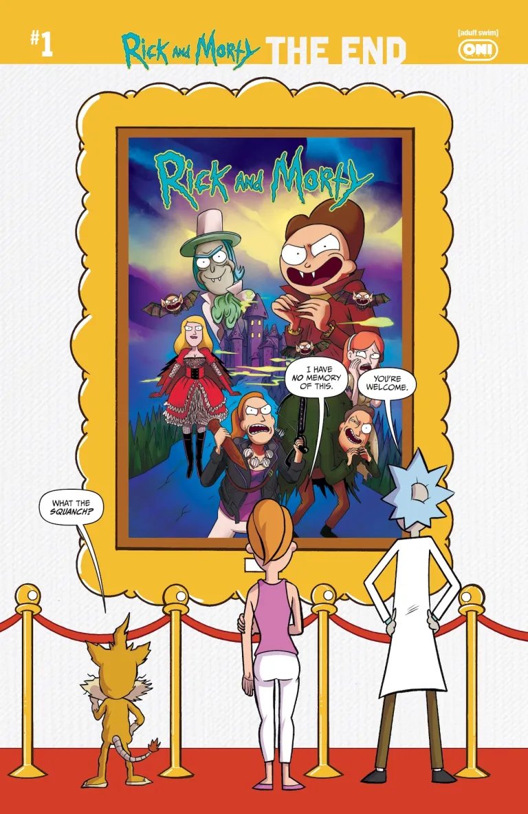 Rick And Morty The End #1 Cover C Blind Bag Less Intermix
