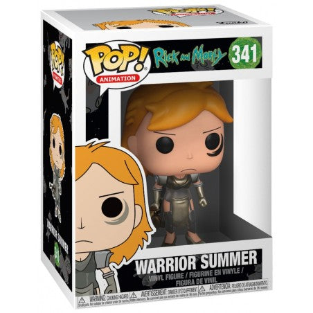 Pop! Animation: Rick & Morty Warrior Summer Vinyl Figure