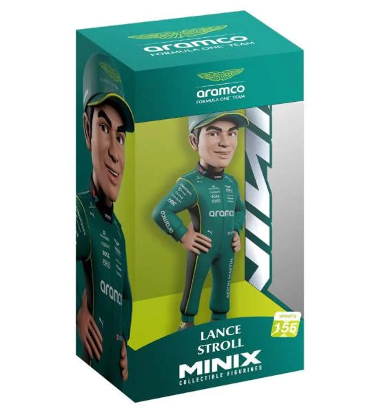 Minix Aramco Formula One: Lance Stroll Collectible Figurine