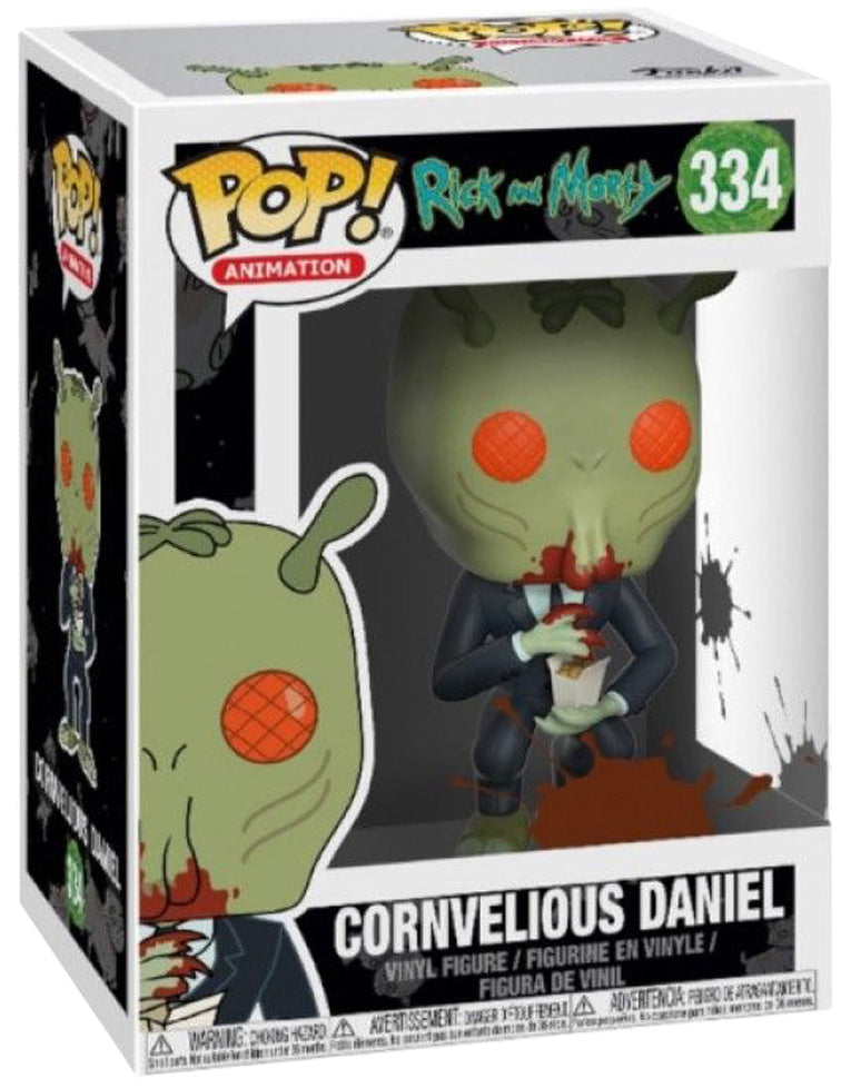 Pop! Animation: Rick & Morty Cornvelious Daniel Vinyl Figure