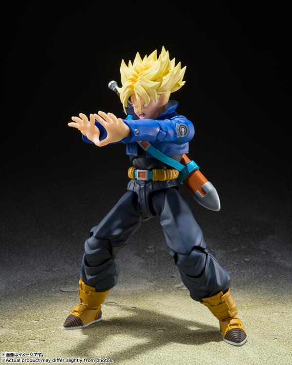Dragon Ball Z S.H.Figuarts Super Saiyan Trunks (Boy from the Future) Action Figure (Reissue)
