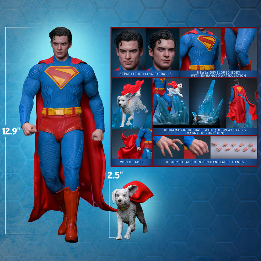 Superman™ & Krypto™ Sixth Scale Figure Set