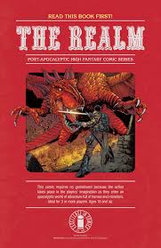 Realm Post-Apocalyptic High Fantasy Comic Series Hardcover