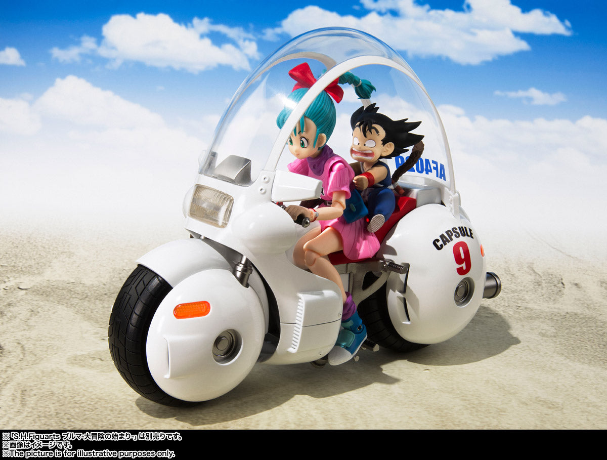 S.H.Figuarts Dragon Ball: Bulma's Motorcycle - Hoipoi Capsule No.9 - Action Figure