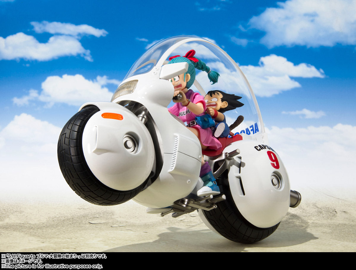 S.H.Figuarts Dragon Ball: Bulma's Motorcycle - Hoipoi Capsule No.9 - Action Figure