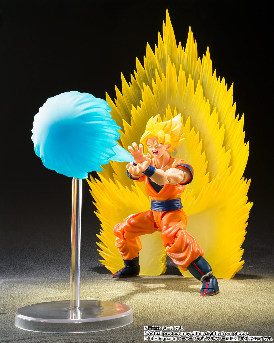 S.H.Figuarts Dragon Ball Z: Super Saiyan Son Goku's Effect Parts Set - Teleport Kamehameha - Action Figure