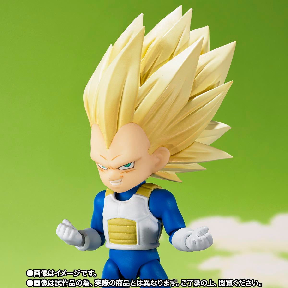 S.H.Figuarts Dragon Ball DAIMA: Super Saiyan 3 Vegeta (Mini) - DAIMA - (Premium Bandai Exclusive) Action Figure