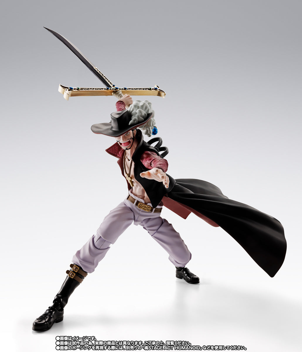 S.H.Figuarts One Piece: Dracule Mihawk - Hawkeye - (Premium Bandai Exclusive) Action Figure