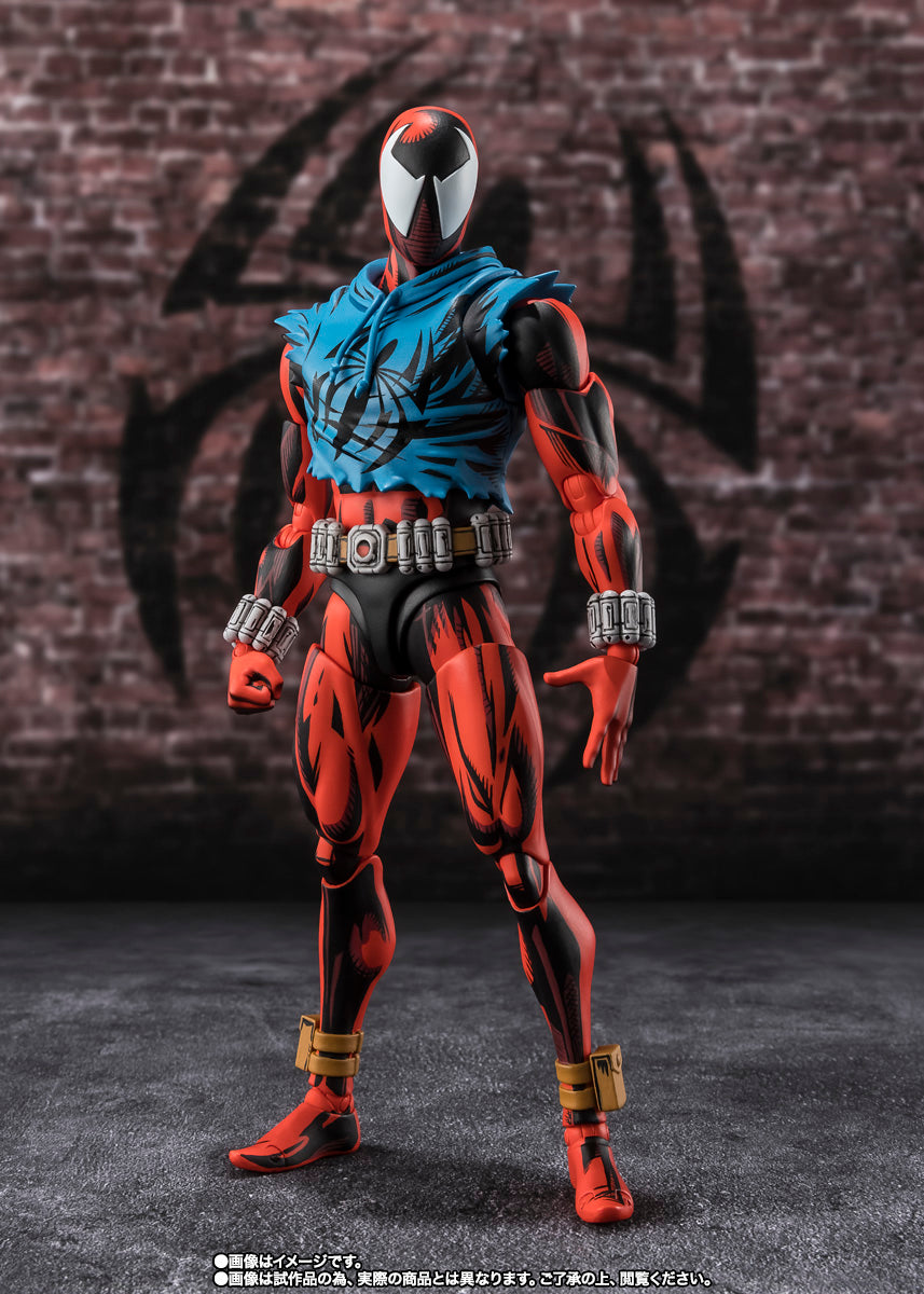 S.H.Figuarts Spider-Man: Across the Spider-Verse: Scarlet-Spider Action Figure