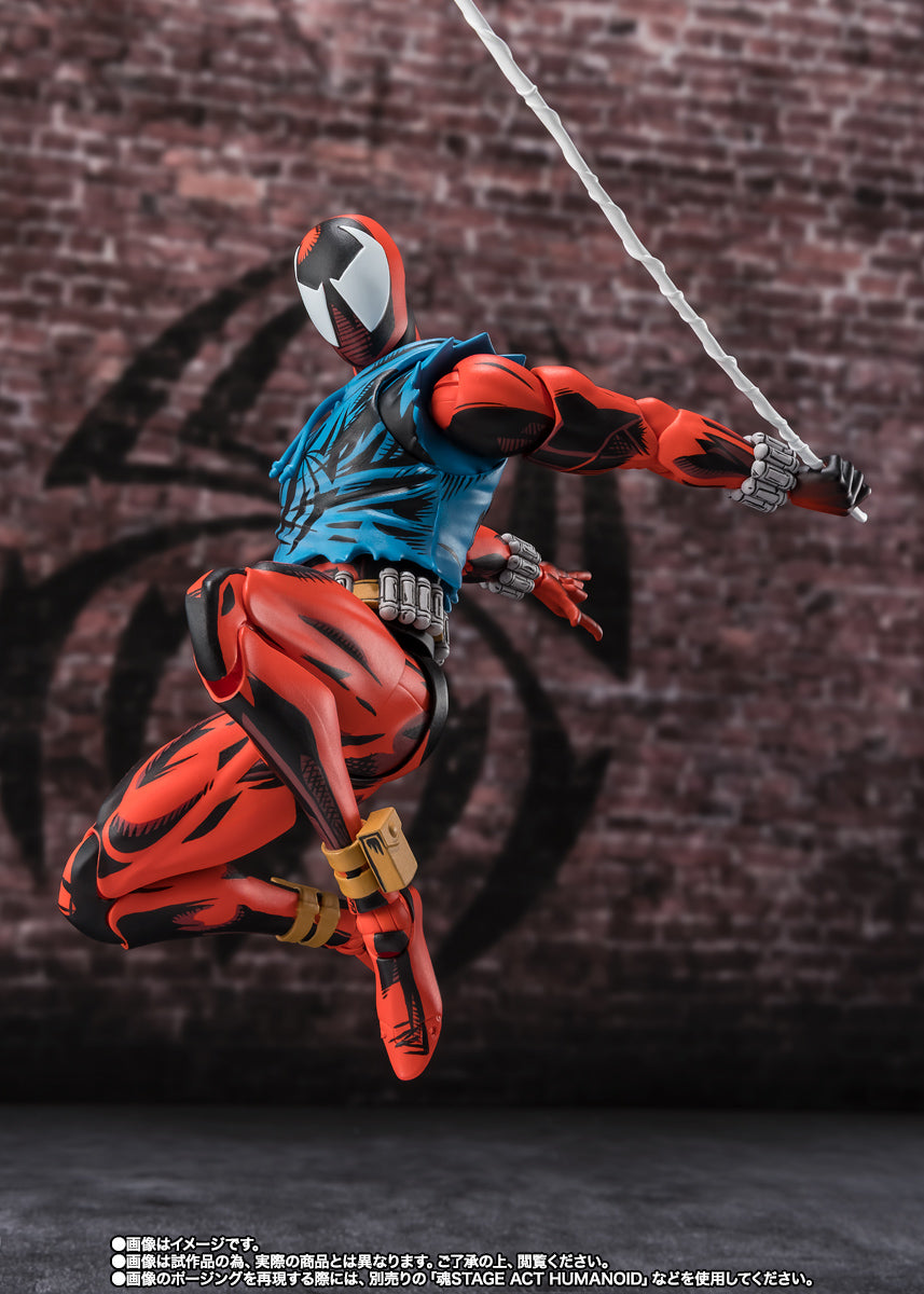 S.H.Figuarts Spider-Man: Across the Spider-Verse: Scarlet-Spider Action Figure