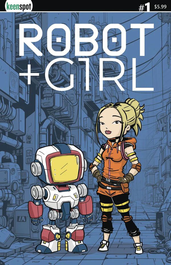 Robot + Girl #1 Cover A Mike White
