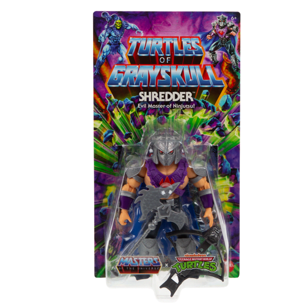 Masters Of The Universe Origins Turtles Of Grayskull Shredder Action Figure