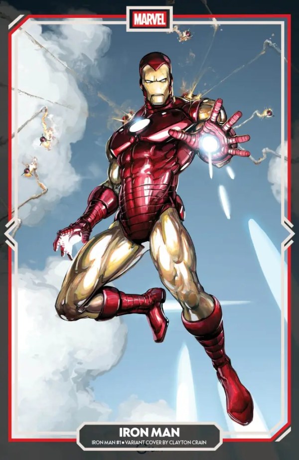 Iron Man #1 (2026) Clayton Crain Variant