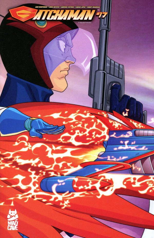 Gatchaman #17 Cover B Tom Chu Connecting Cover Variant