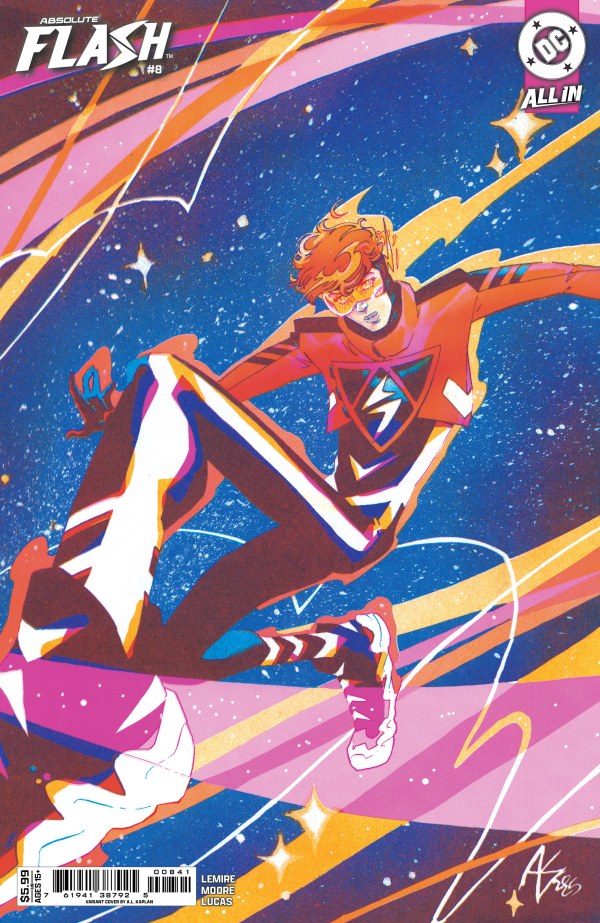 Absolute Flash #8 Cover D Al Kaplan Card Stock Variant