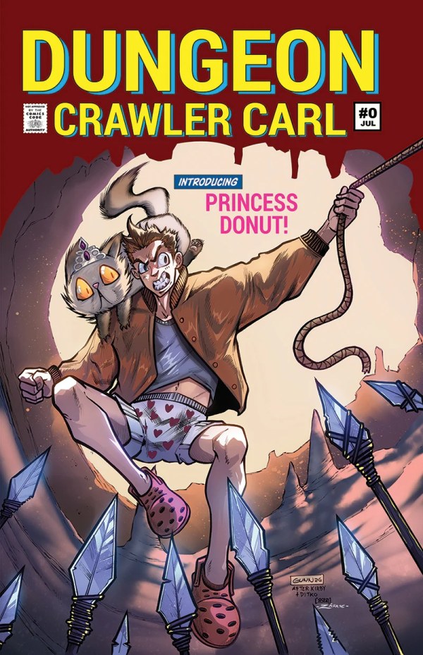 Dungeon Crawler Carl Special Edition #0 Garrett Gunn Amazing Fantasy #15 Homage Limited Exclusive Variant