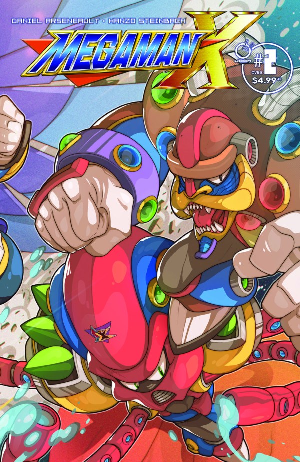 Mega Man X #2 (Of 5) Cover B Edwin Huang Connecting Variant