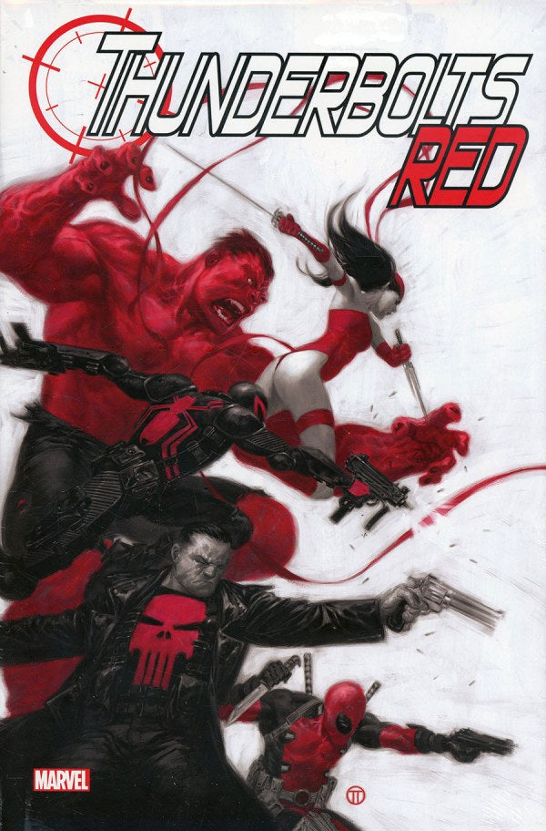 Thunderbolts Red Omnibus Hardcover Julian Totino Tedesco Cover [Direct Market Only] (Mature)