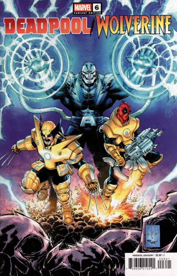Deadpool/Wolverine #6 Whilce Portacio Spoiler Variant