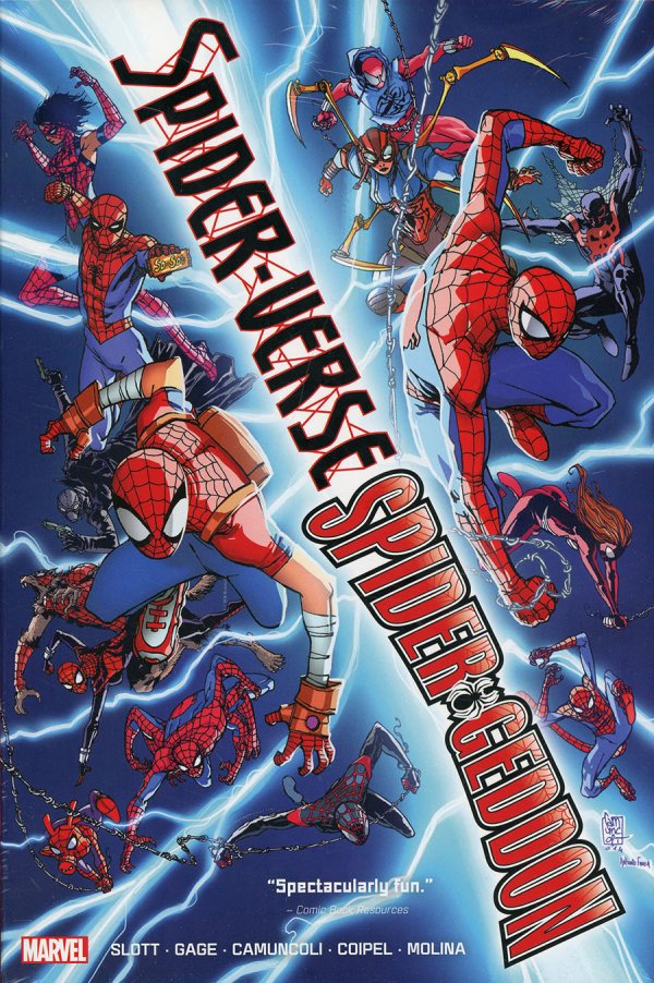 Spider-Verse/Spider-Geddon Omnibus Hardcover Giuseppe Camuncoli Cover [Direct Market Only]