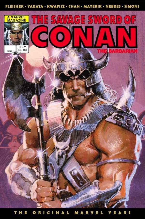 Savage Sword of Conan Original Marvel Years Omnibus Hardcover Volume 08 Direct Market Variant (Mature)
