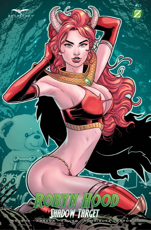 Robyn Hood: Shadow Target - Cover D - Derlis Santacruz