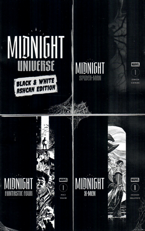 Midnight Universe #1 Black & White Ashcan Edition