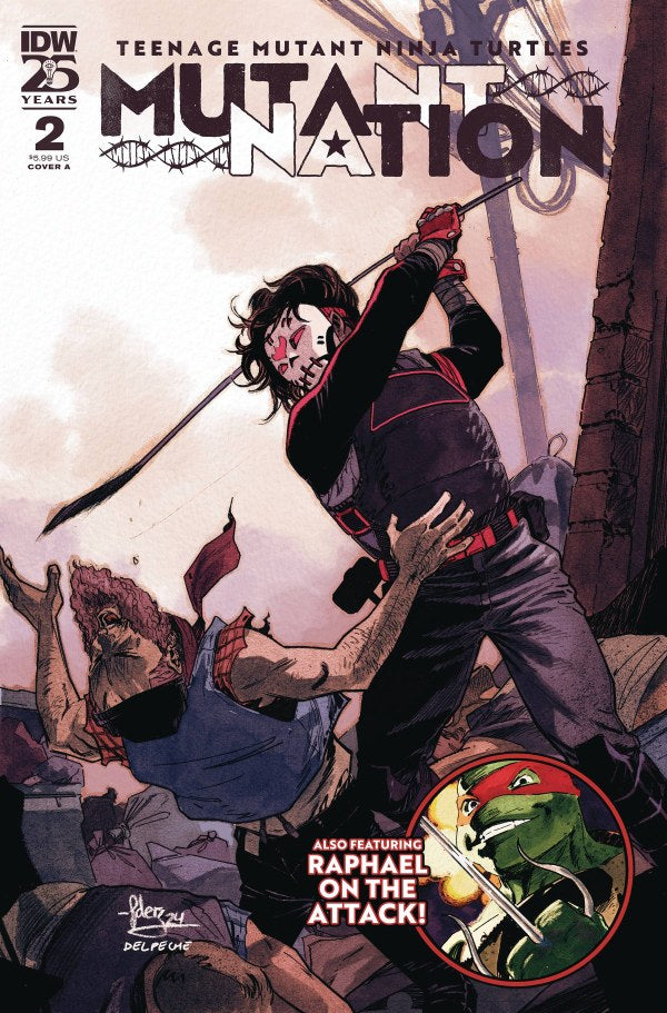 Teenage Mutant Ninja Turtles: Mutant Nation #2 Cover A Javier Fernandez