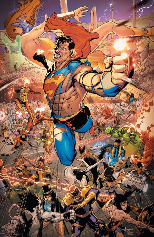 DC K.O. #1 (Of 5) Cover J Javier Fernandez Foil Variant