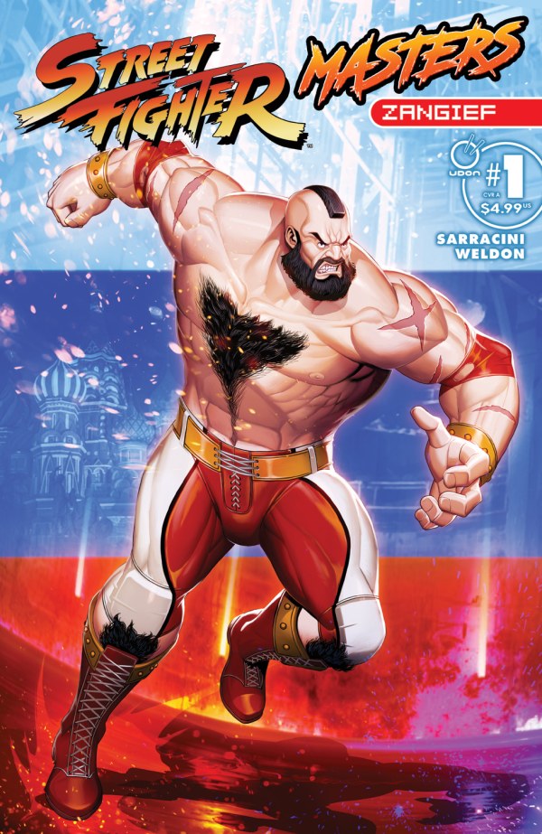 Street Fighter Masters: Zangief #1 Cover A Genzoman