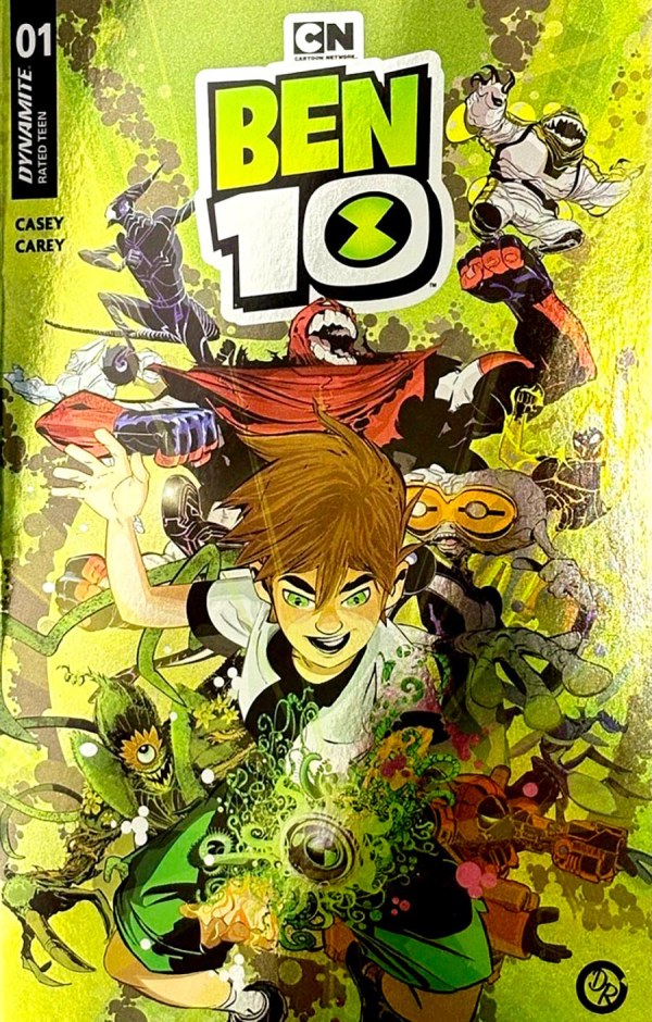 Ben 10 #1 Cover V Inc 1:10 Duncan Rouleau Foil Variant